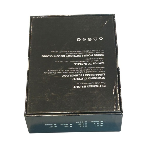 Auxbeam F16 9005/9006 LED Headlight Bulbs 12-24V New Open Box - Picture 2 of 4